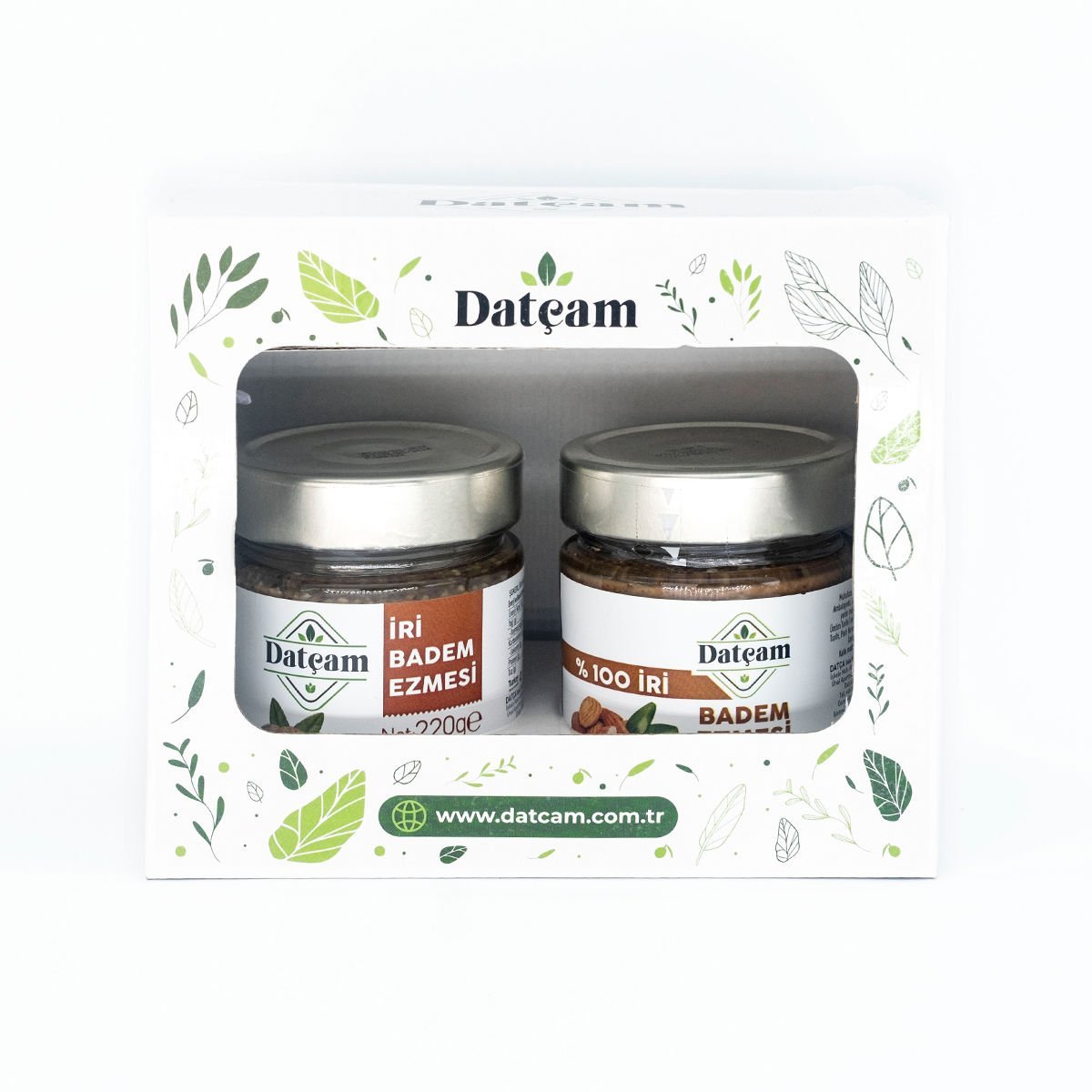 %100 İri Badem Ezmesi & İri Badem Ezmesi  Paketi 440gr