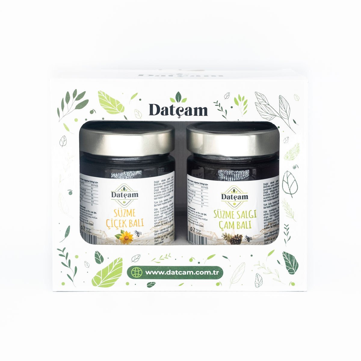 Çam Balı 420 Gr & Çiçek Balı 420 Gr Paketi 1000gr