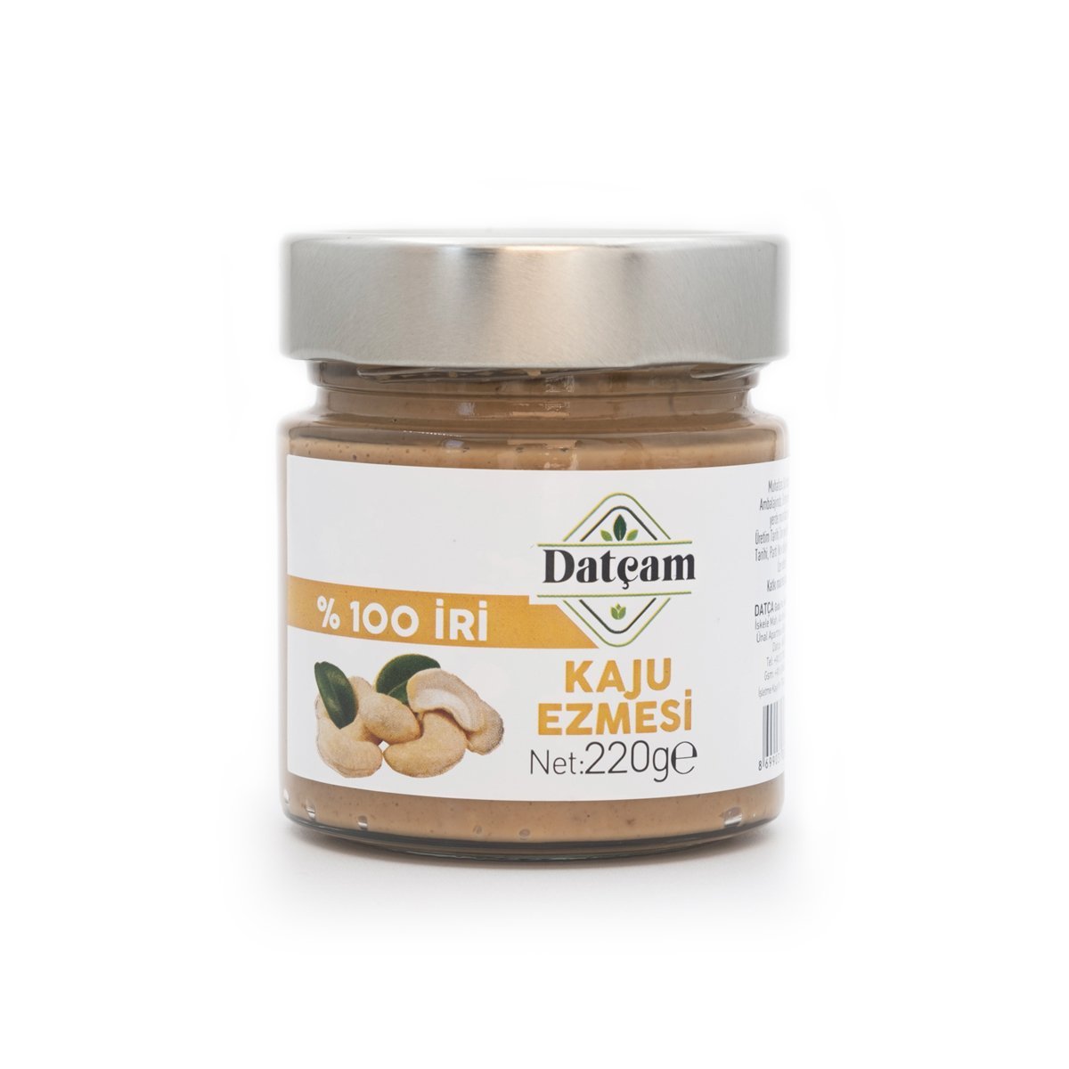 %100 İri Kaju Ezmesi 220gr