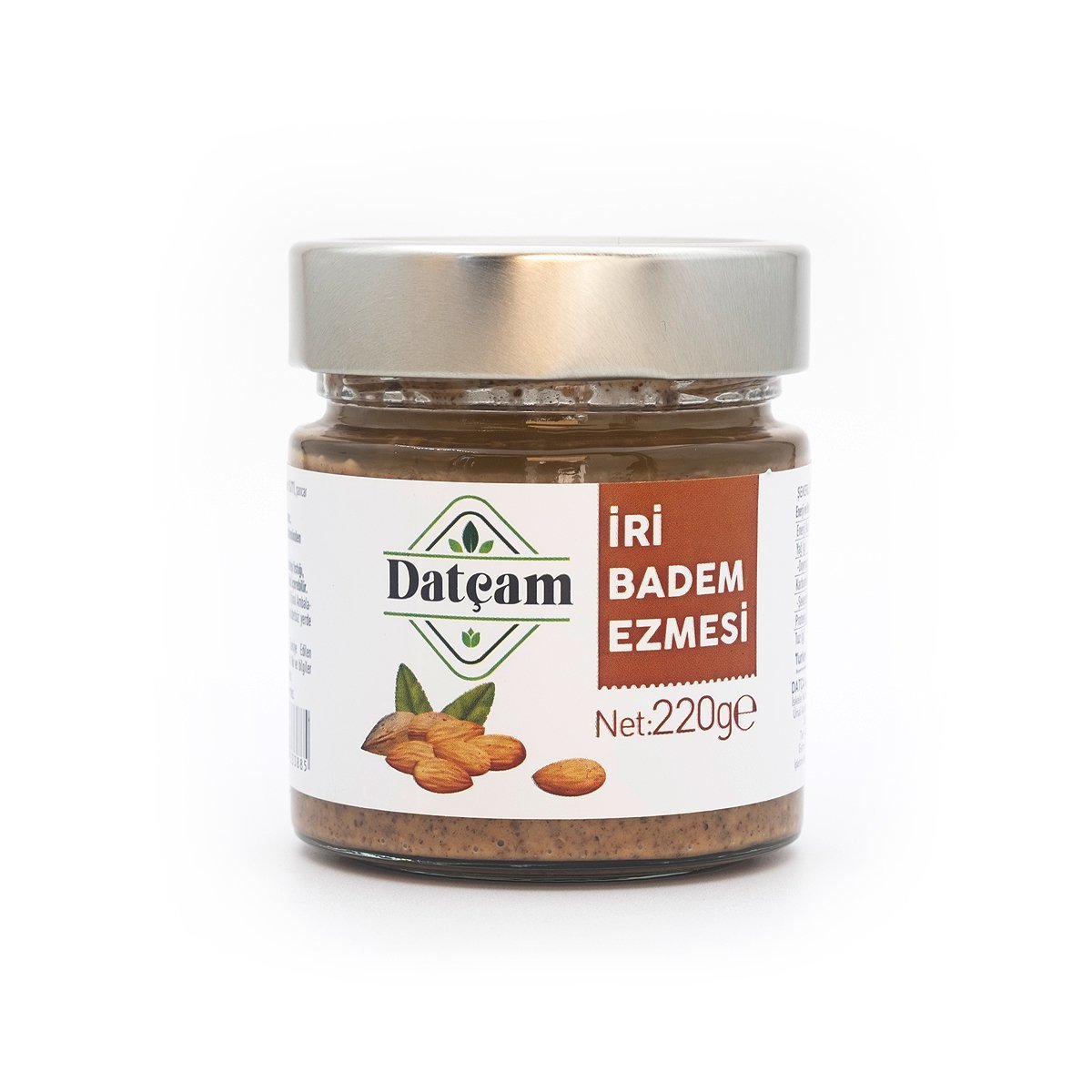 İri Badem Ezmesi (Şekerli)