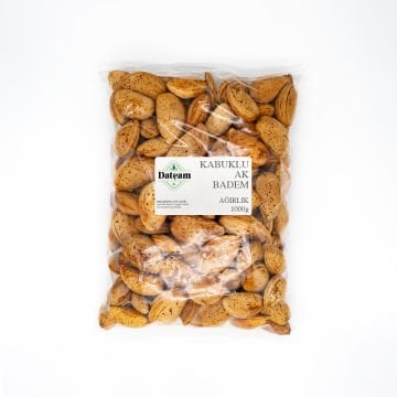 Kabuklu Ak Badem 1kg