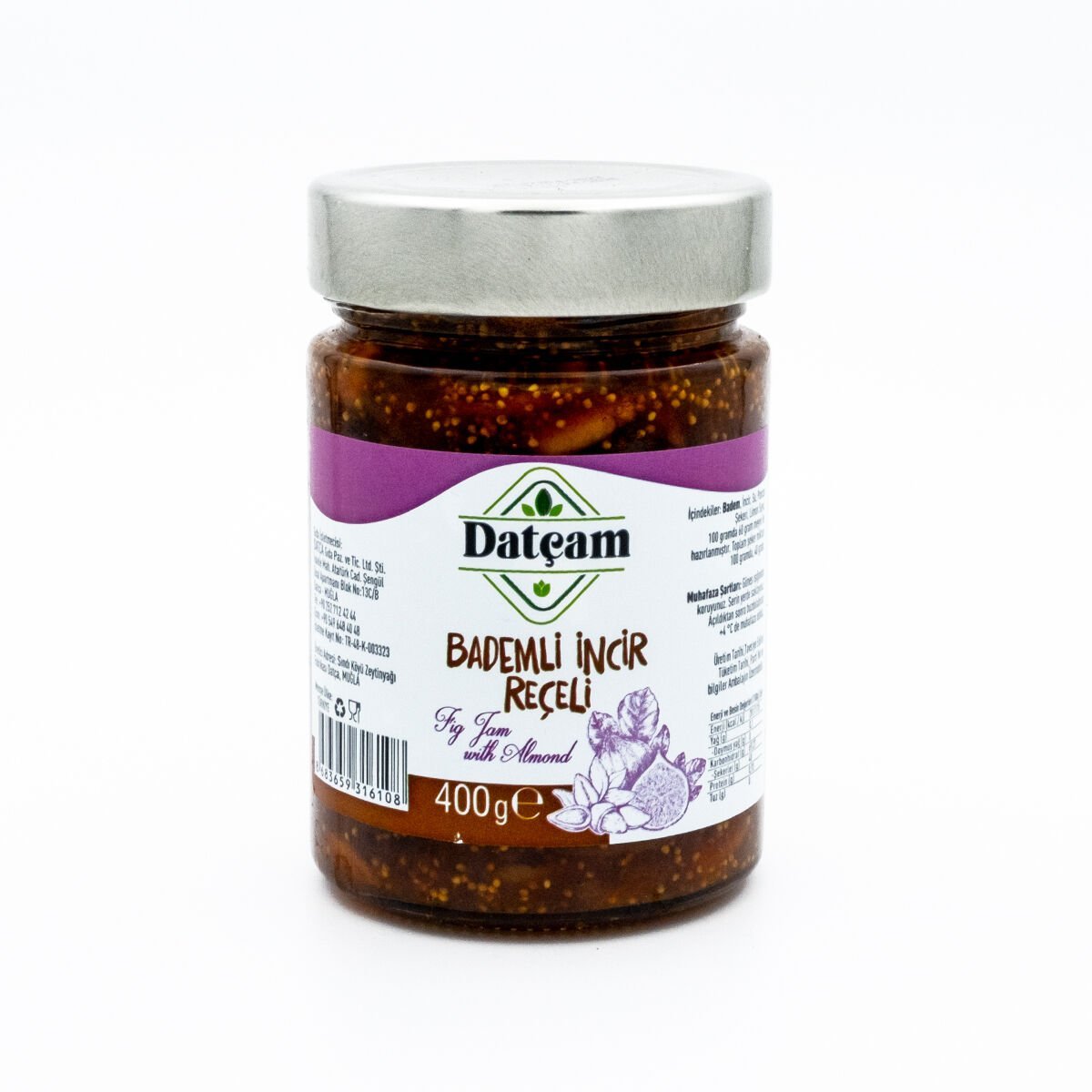 Bademli İncir Reçeli 400gr