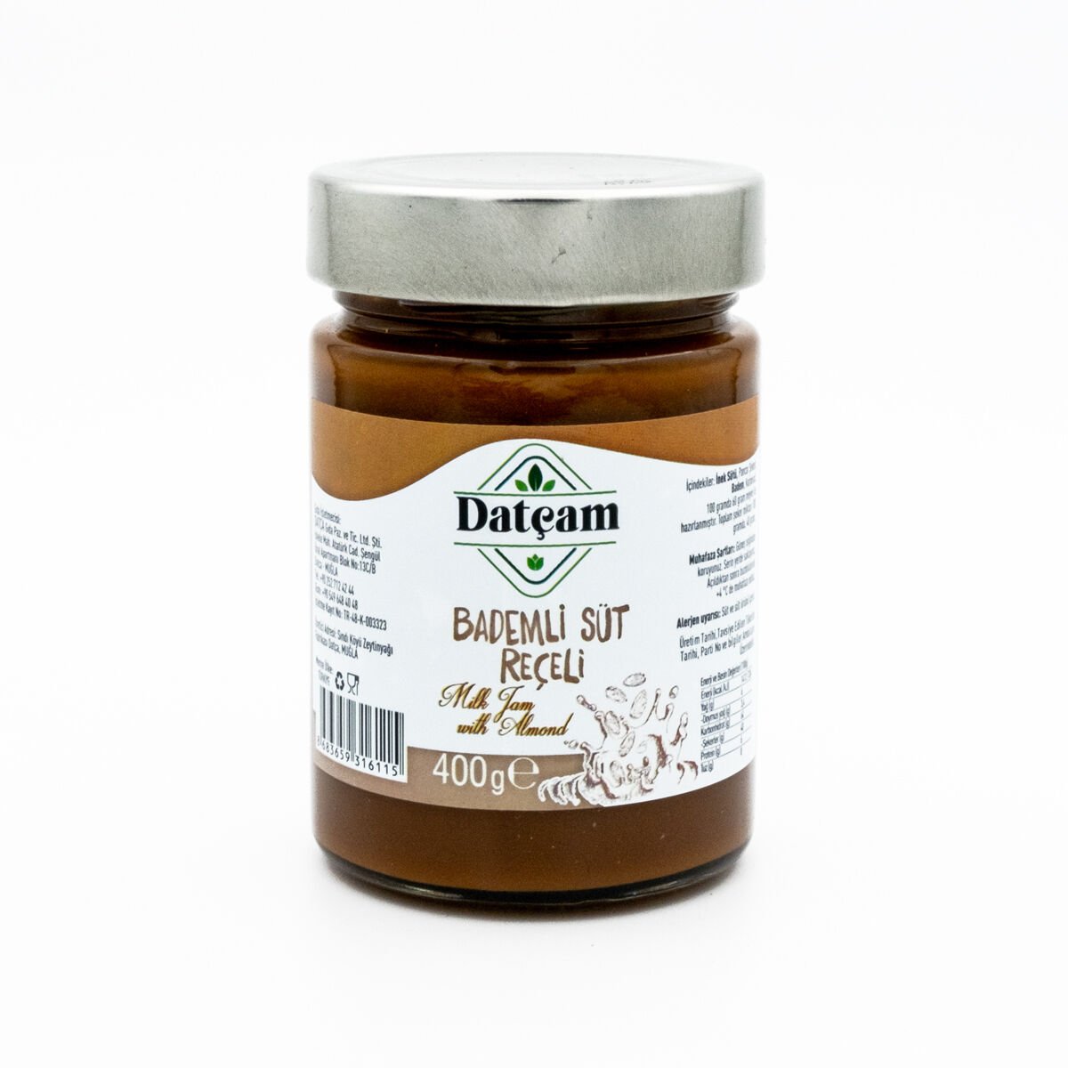 Bademli Süt Reçeli 400gr