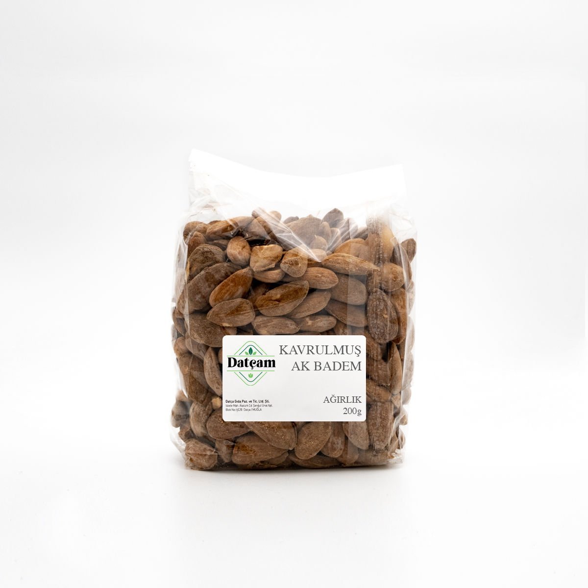 Kavrulmuş Ak Badem 200gr
