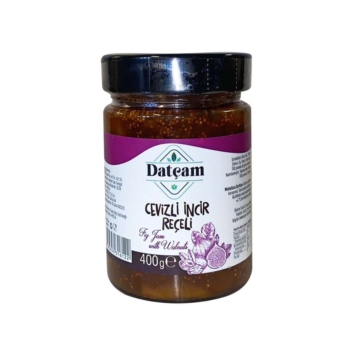 Cevizli İncir Reçeli 400gr