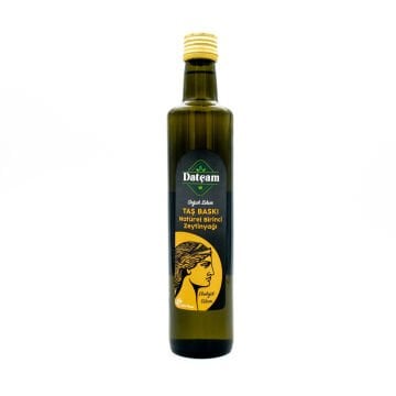 Taş Baskı Zeytinyağı Cam 500 ML