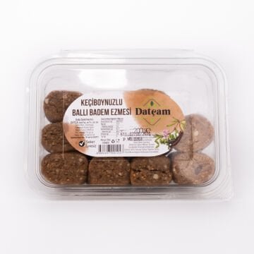 Keçiboynuzlu (Harnuplu) Ballı Badem Ezmesi 200gr