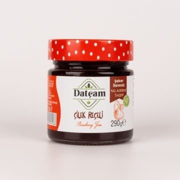 Şeker İlavesiz Çilek Reçeli 290gr