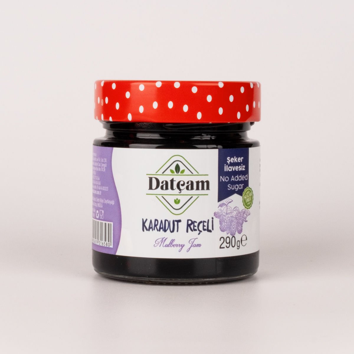Şeker İlavesiz Karadut Reçeli 290gr