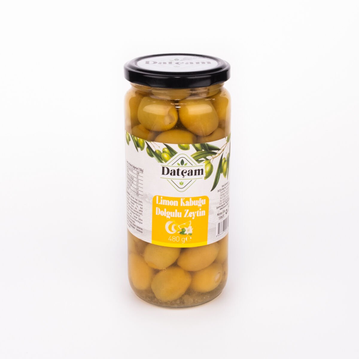 Limon Kabuğu Dolgulu Zeytin 480gr