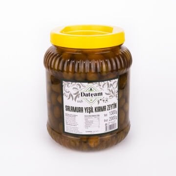Salamura Yeşil Kırma Zeytin 2kg