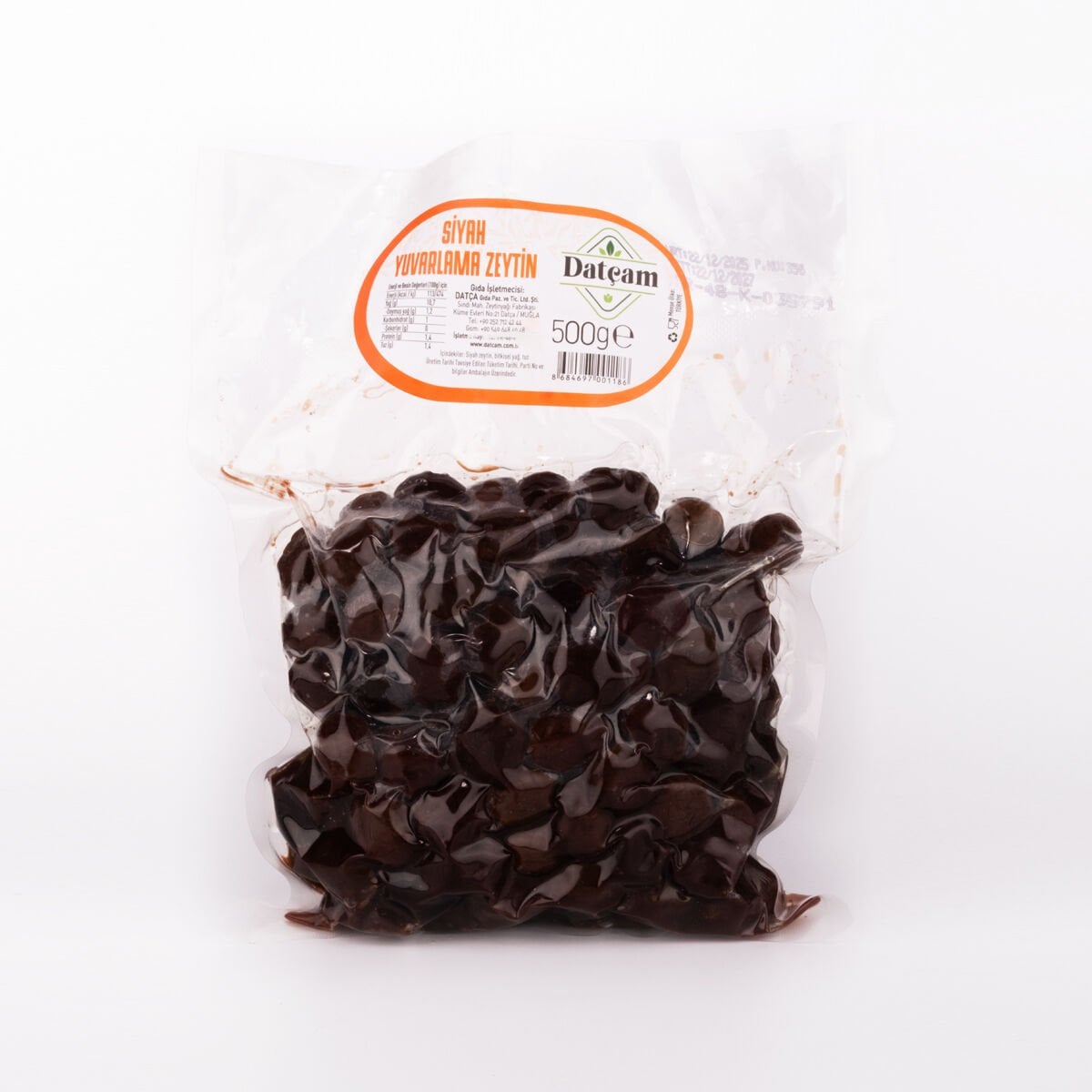 Siyah Yuvarlama Zeytin 500gr
