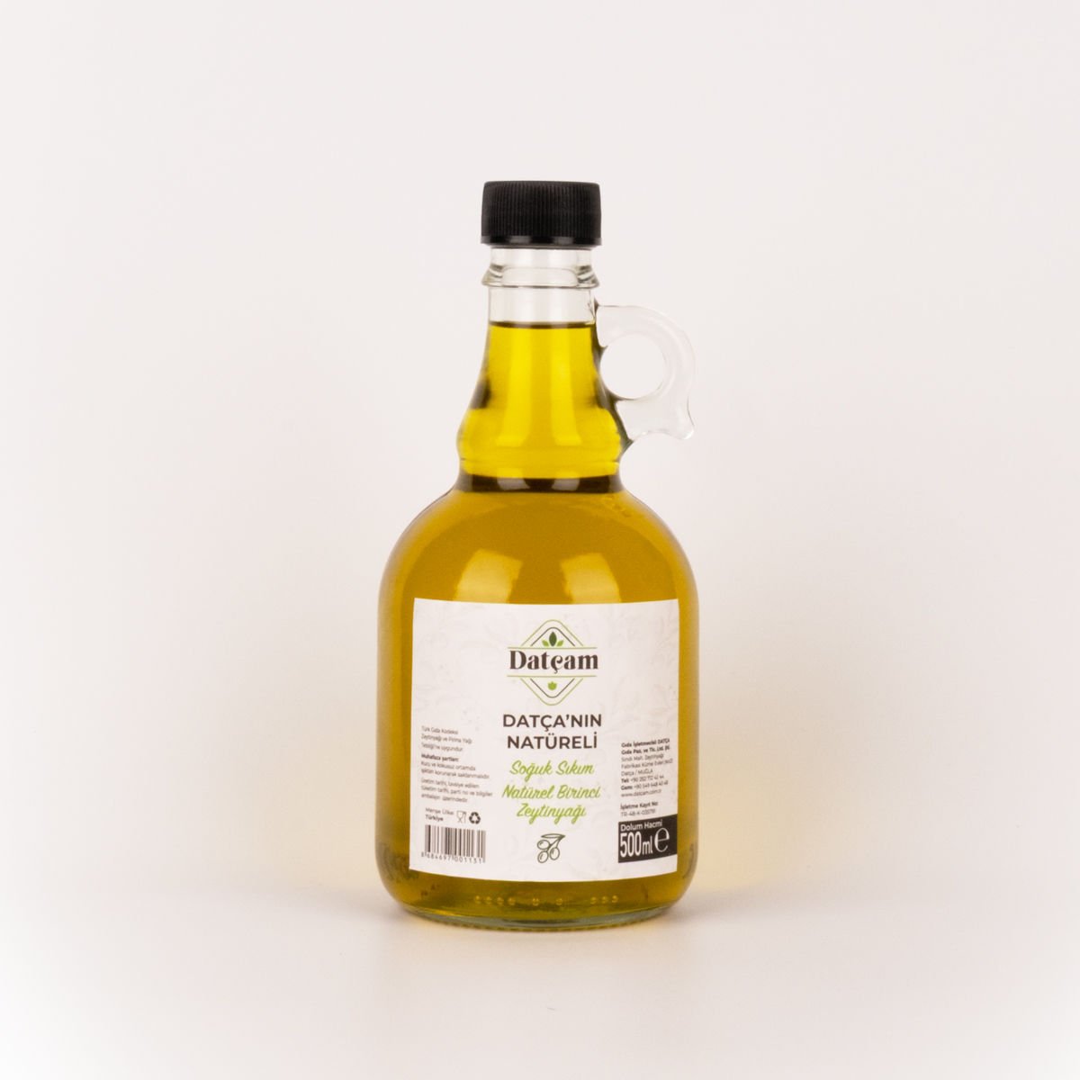 Datça\'nın Natüreli Soğuk Sıkım Zeytinyağı 500ml Galon
