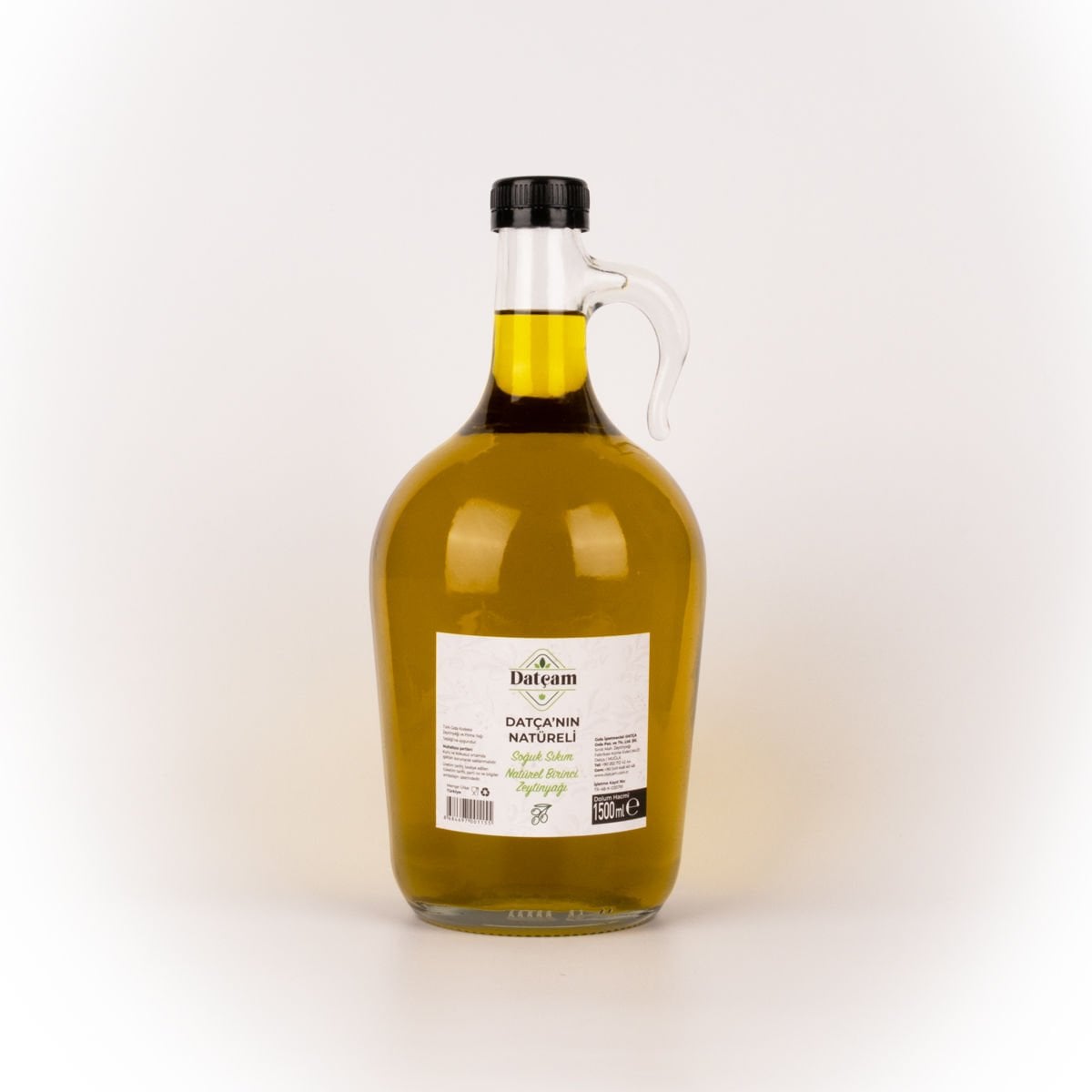 Datça\'nın Natüreli Soğuk Sıkım Zeytinyağı 1500ml Galon