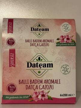 Ballı Badem Aromalı Datça Gazozu 200 ML 6'lı
