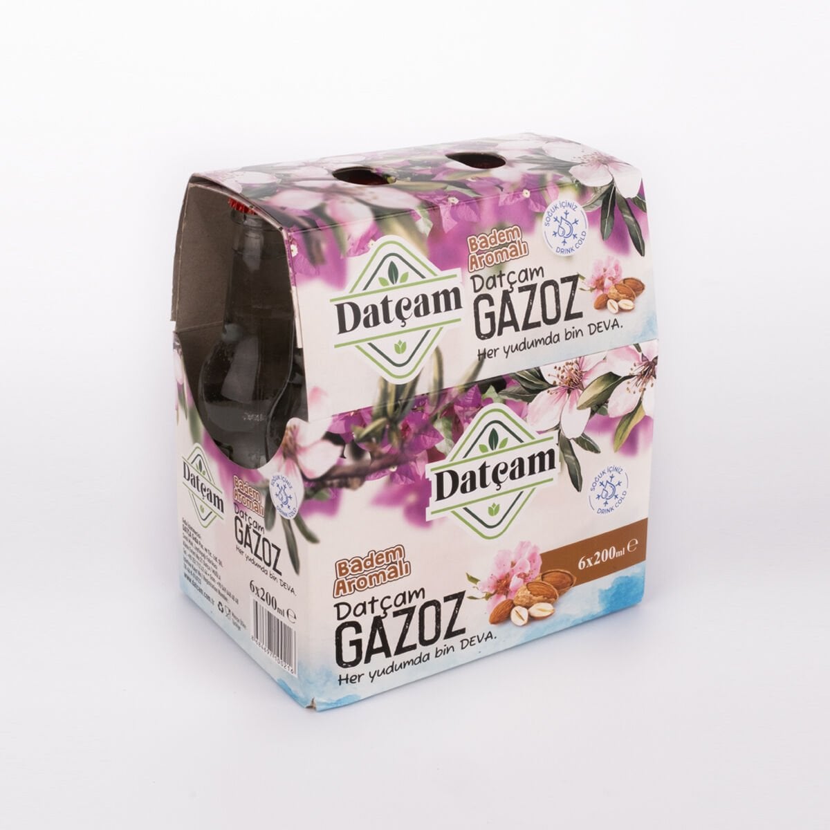 Badem Aromalı Datçam Gazozu 200 ML 6'lı