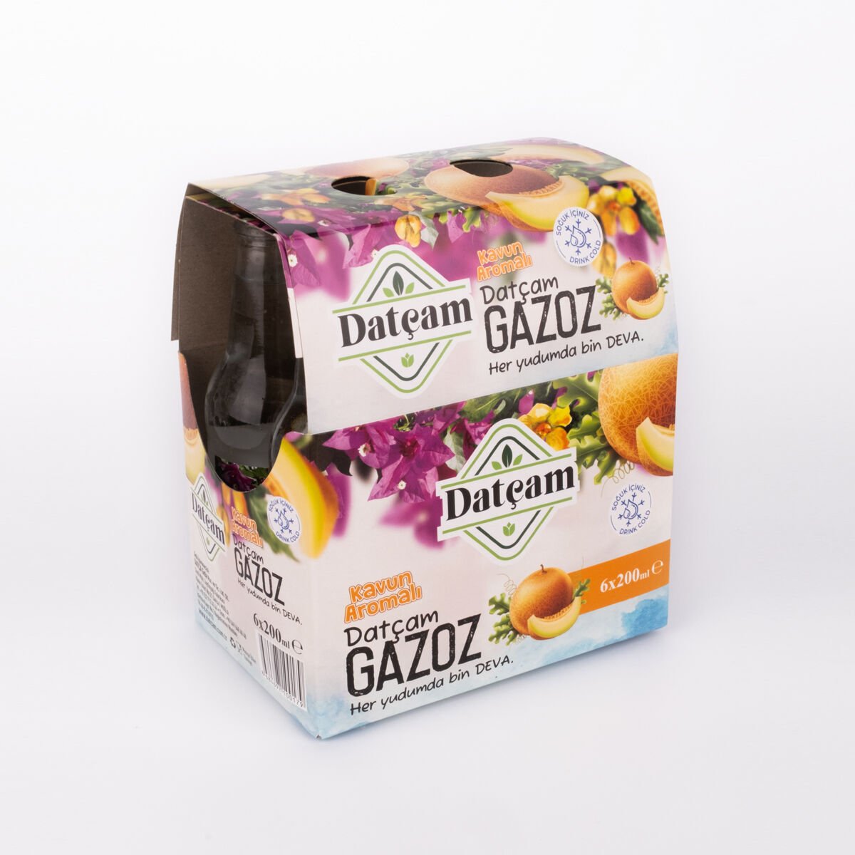 Kavun Aramolı Datça Gazozu 200 ML 6'lı