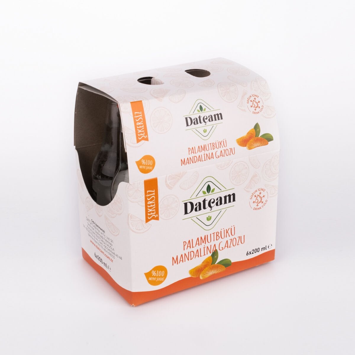 Mandalina Gazozu 200 ML 6'lı