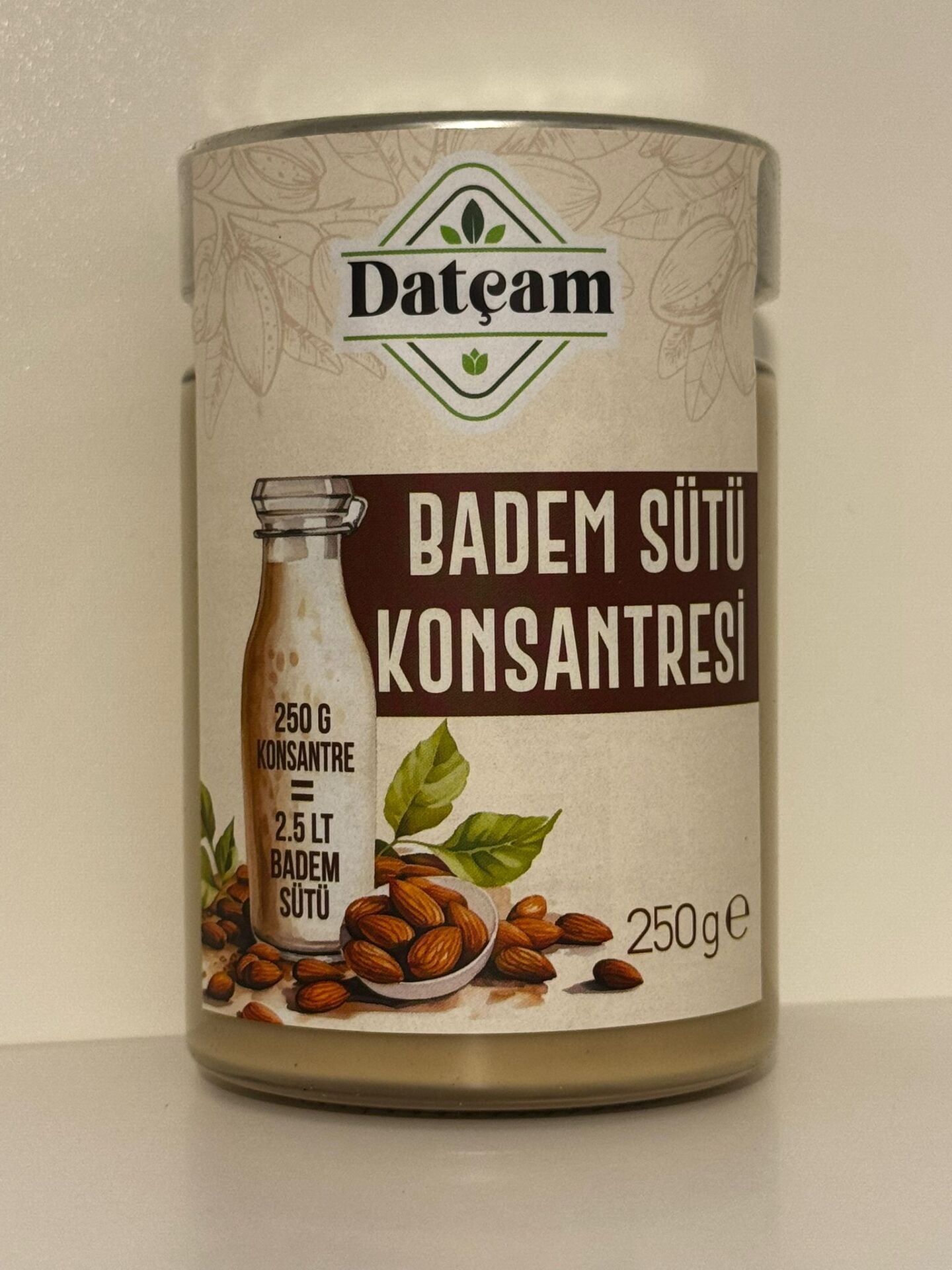 Badem Sütü Konsantresi 250gr