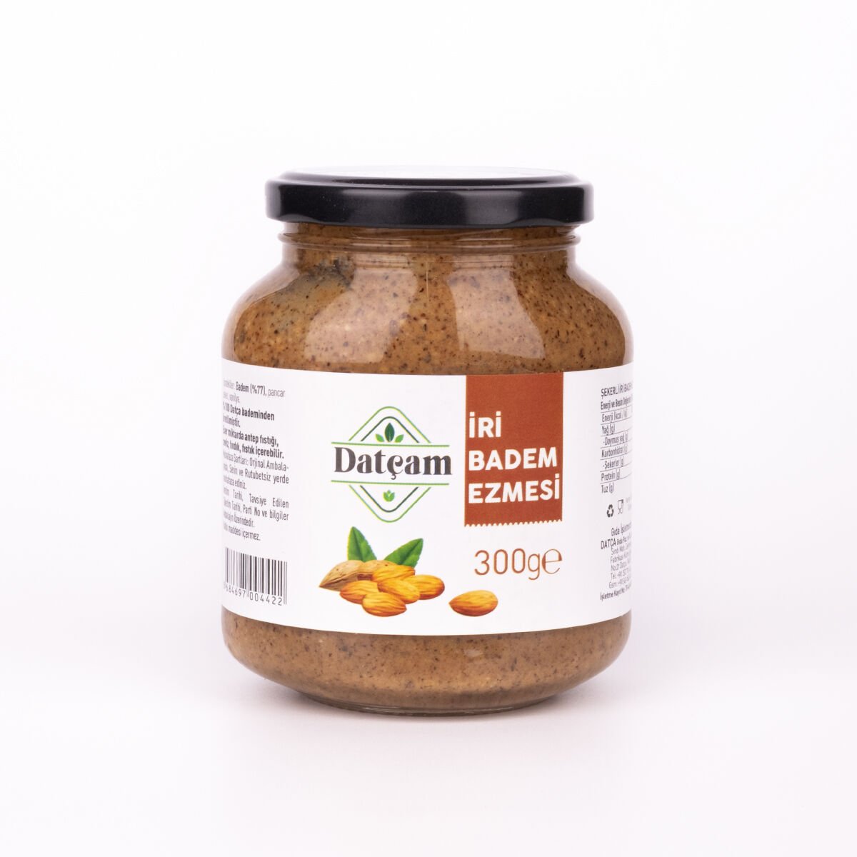 İri Badem Ezmesi (Şekerli) 300gr