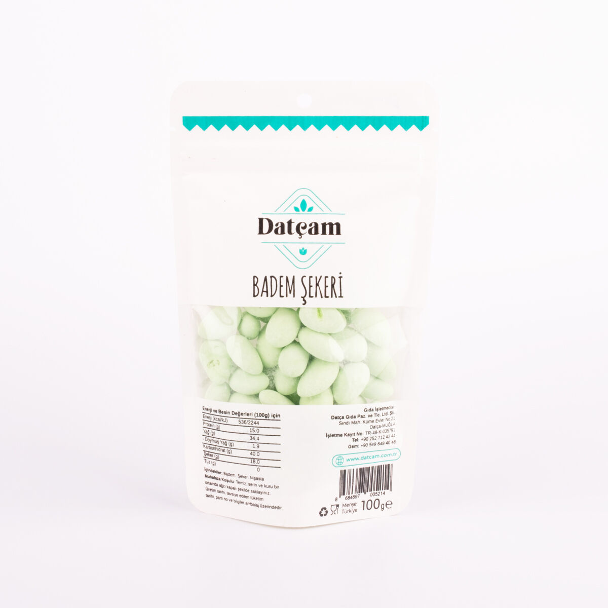 Elmalı Badem Şekeri 100gr